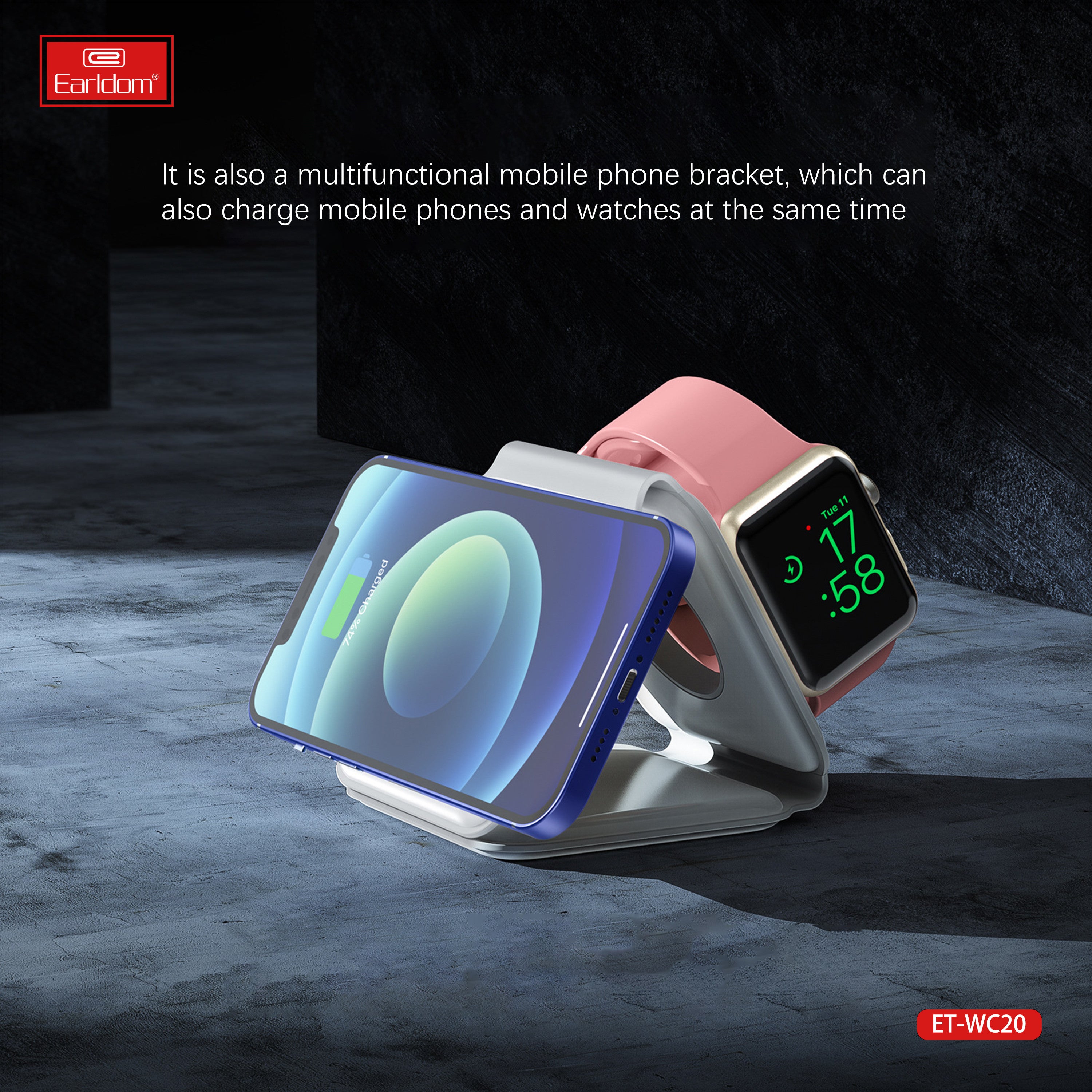 Eardlom Magnetic Wireless Charger - Eardlom Magnetic Wireless Charger -